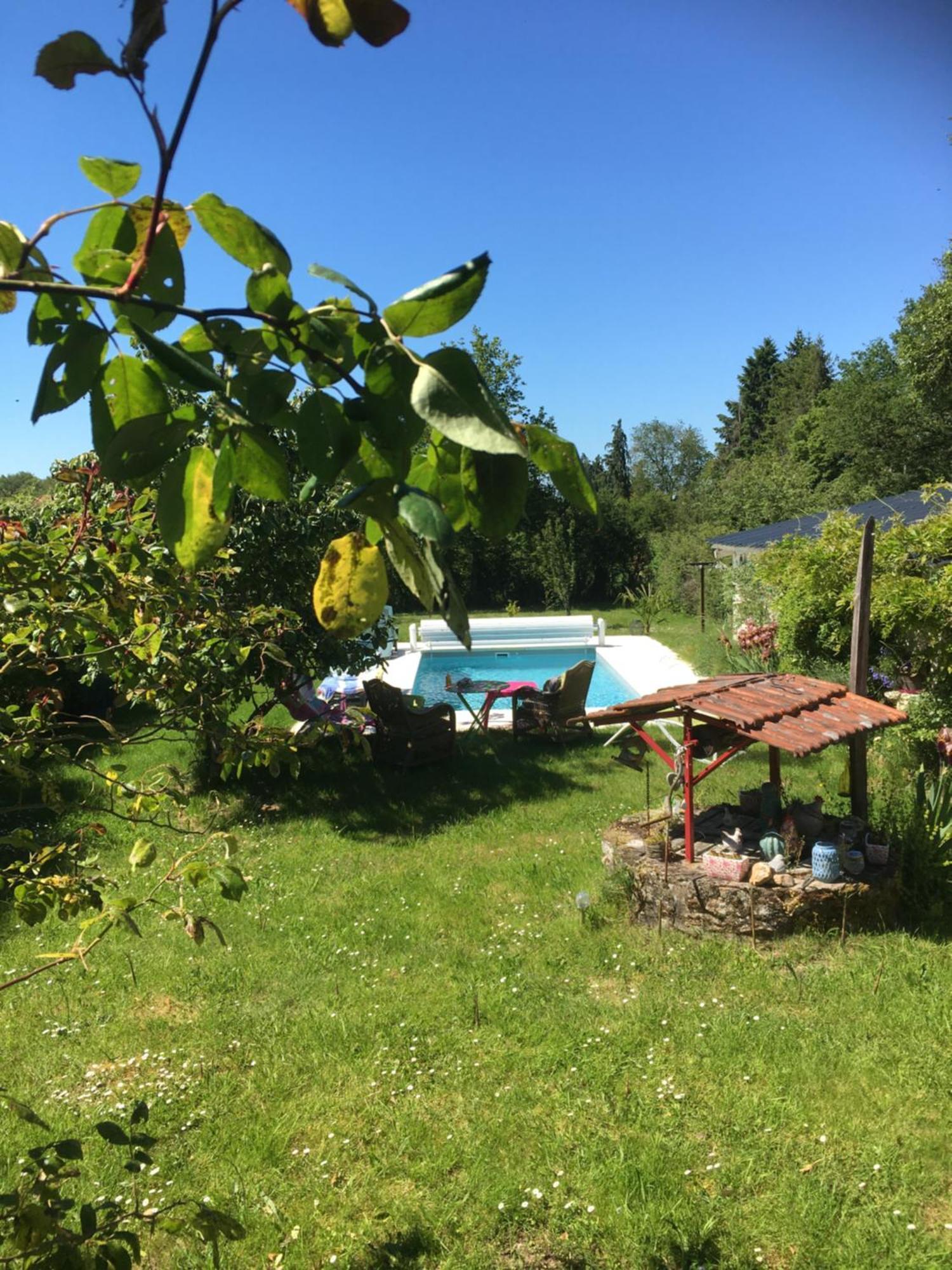 Chambre Au Jardin Tente De Charme Eguzon-Chantome Extérieur photo